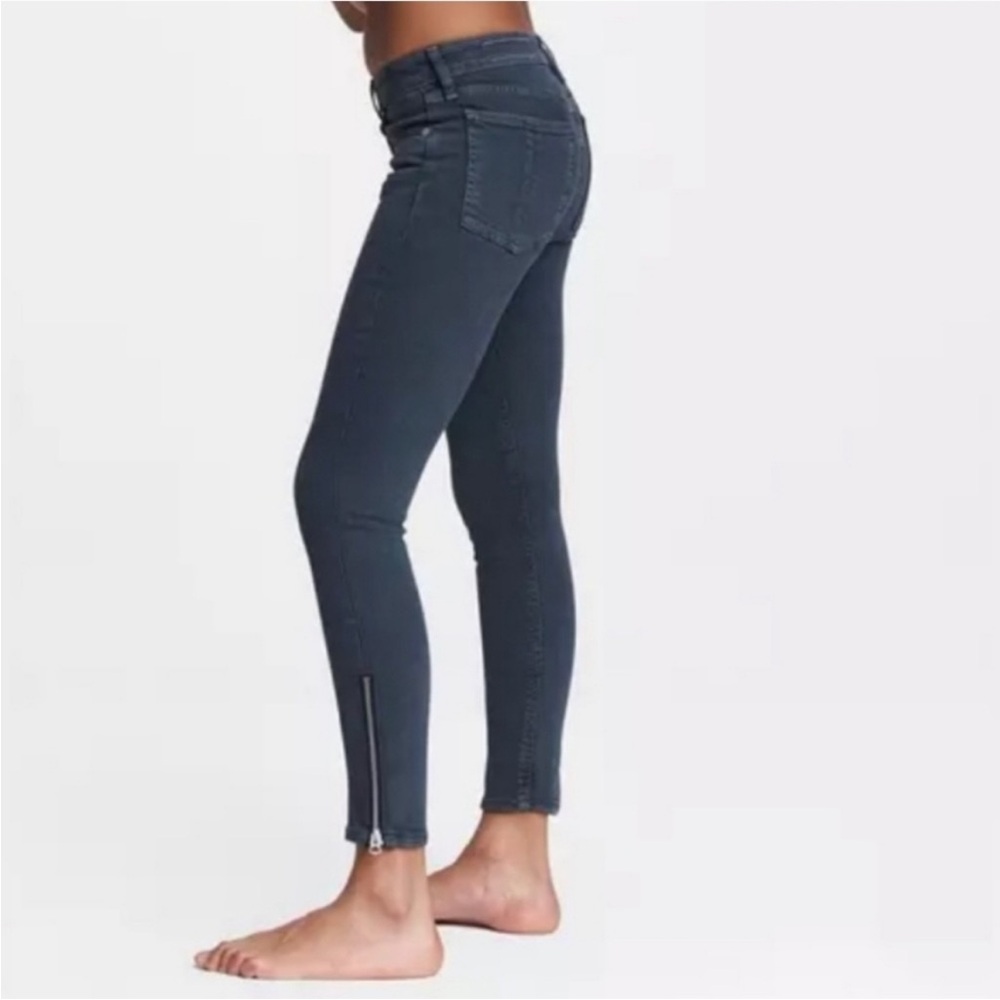 Rag & bone Cate Midrise Ankle Skinny Jeans in Minna Wash Size 25